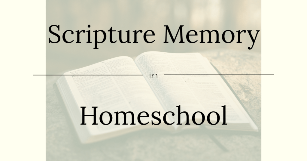 A Look at Our Scripture Memory&nbsp;Plan